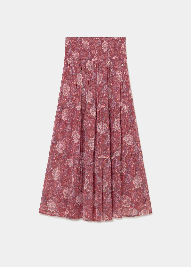 Long smock skirt
