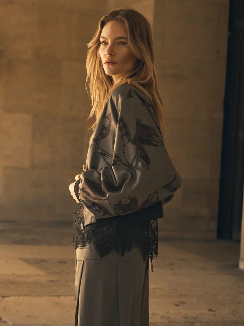 ELAYNE Jacke - Grey Melange