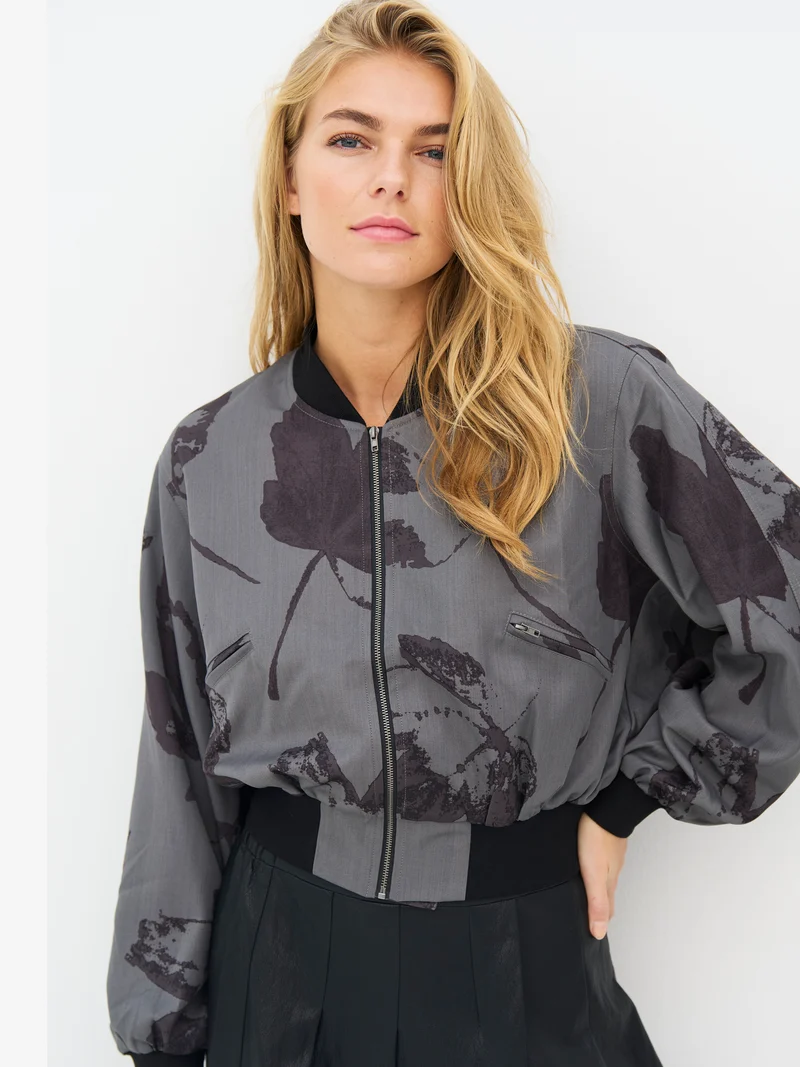 ELAYNE Jacke - Grey Melange