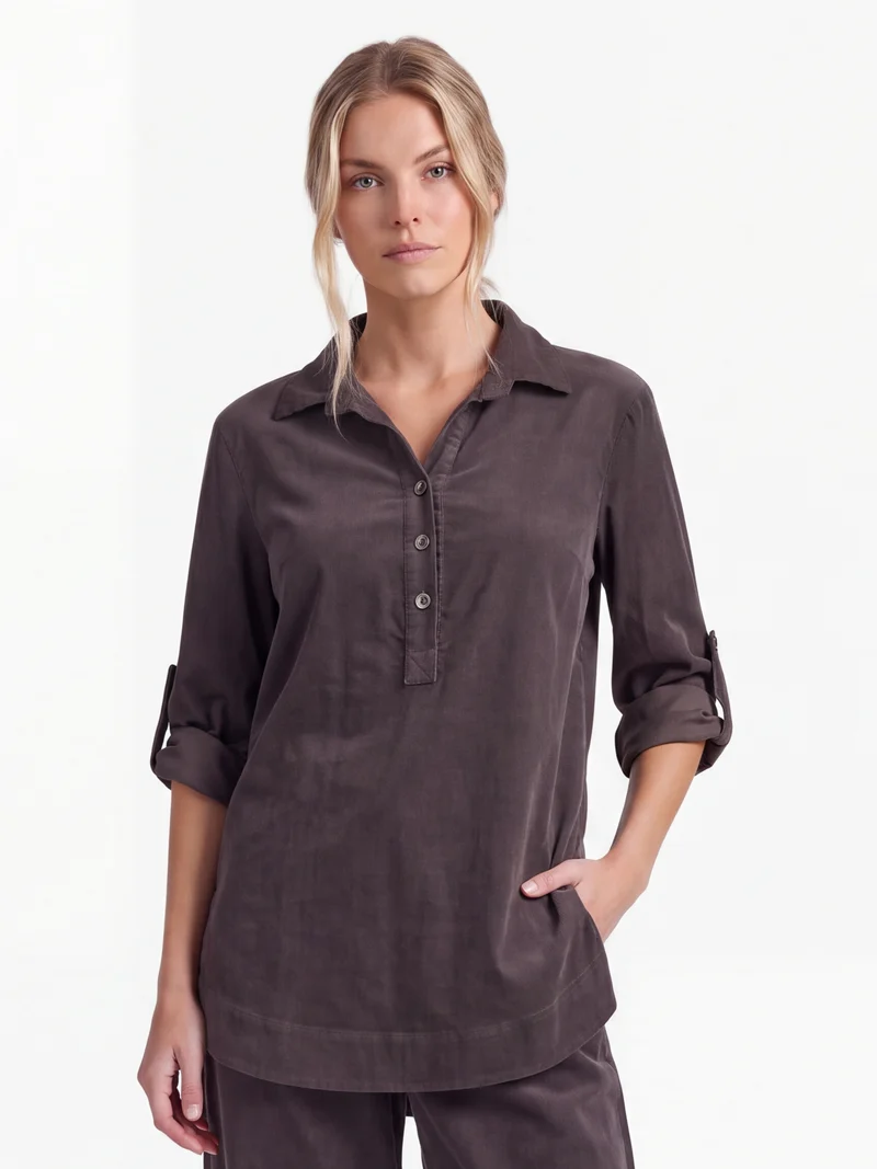 Catja Bluse - Brown