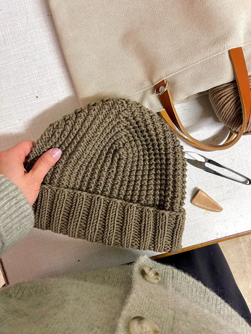 Carolina Mütze Wooltwist, Strickset