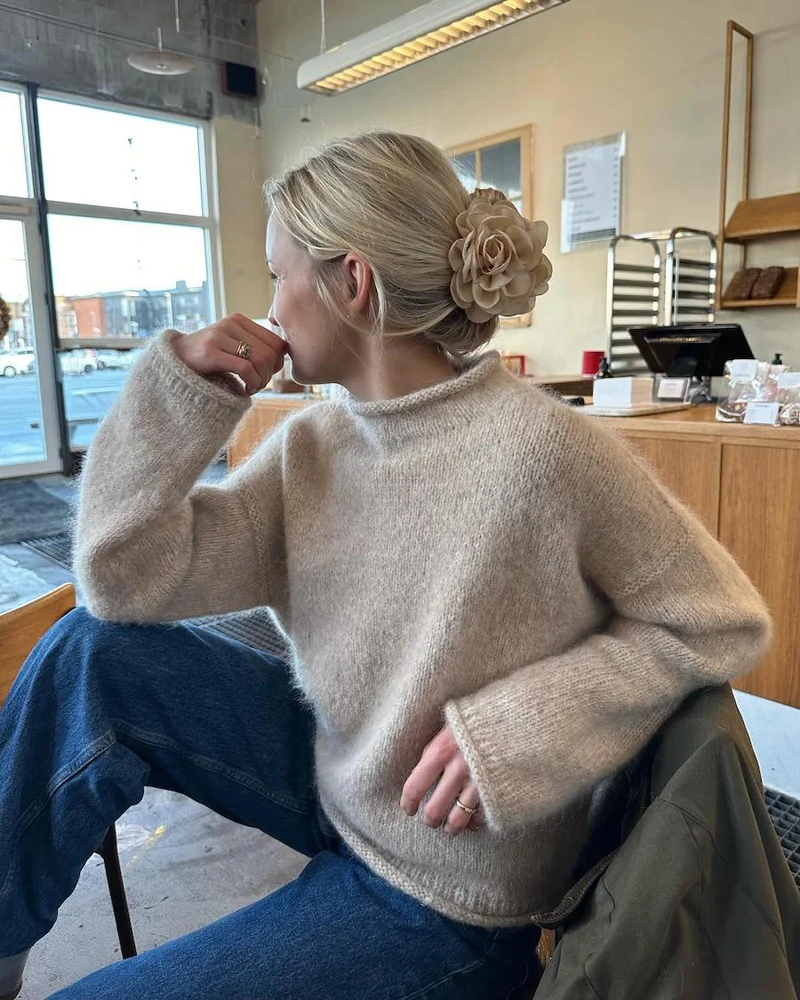 Strickset Cloud Sweater, Petite Knit