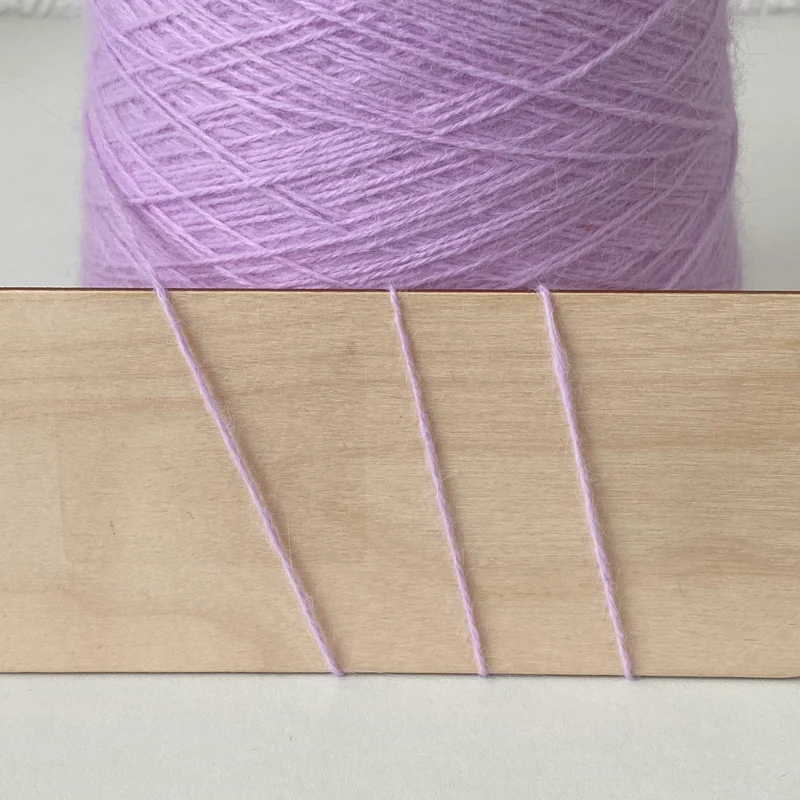 Konenwolle Angora mit Merinowolle.