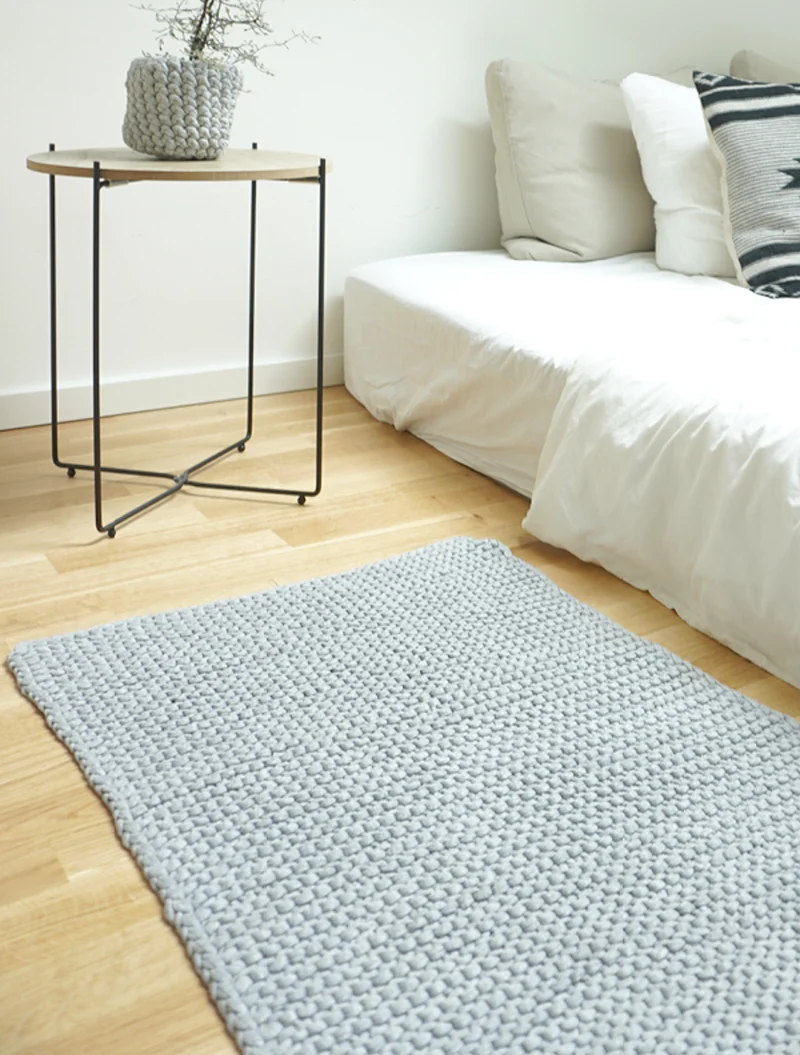Hugo Badematte Strickset