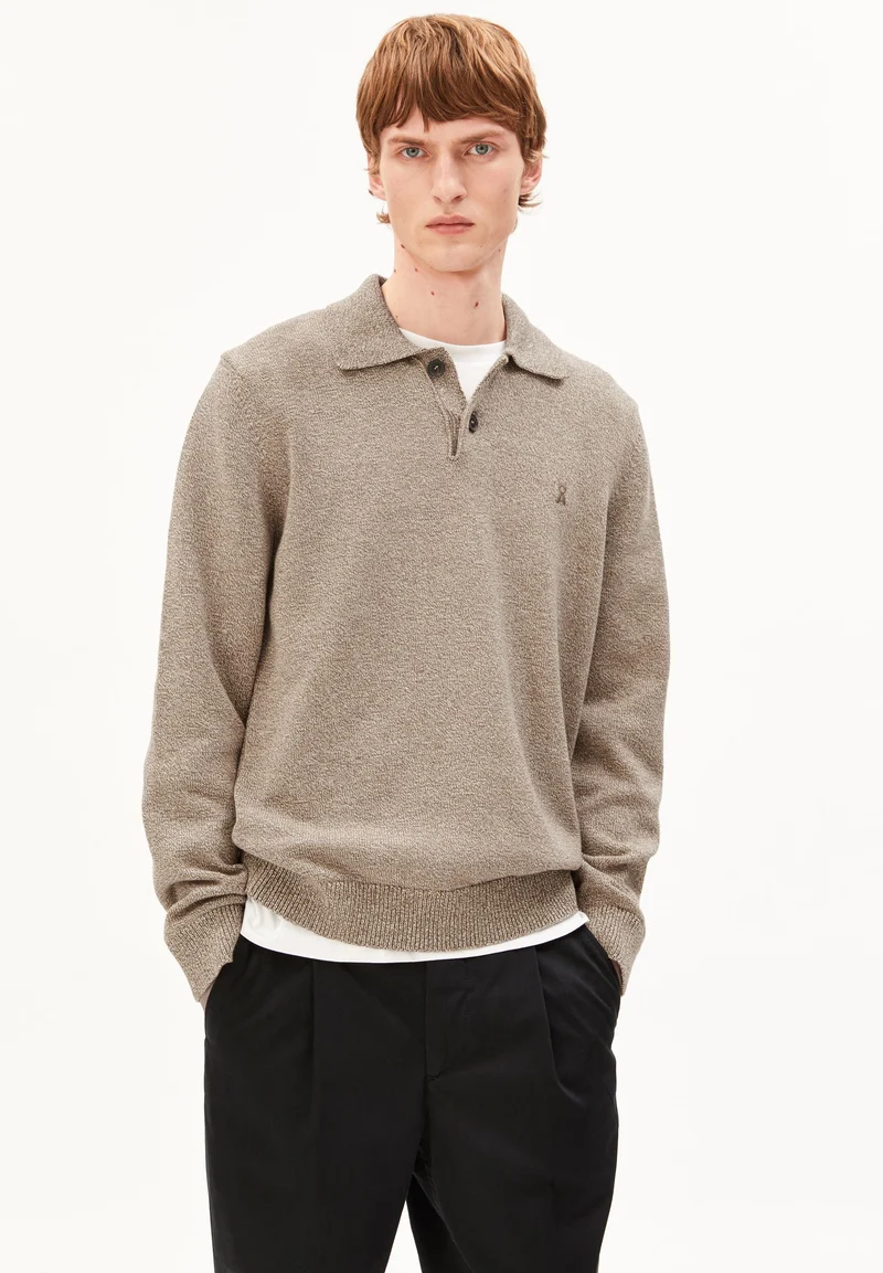 MOULINÉ STRICKLANGARMPOLO