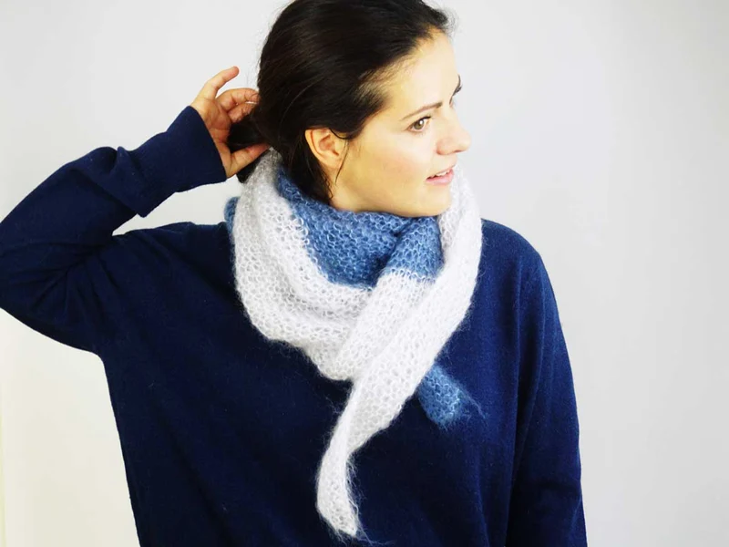 Anleitung Whisper Tuch, Wooltwist
