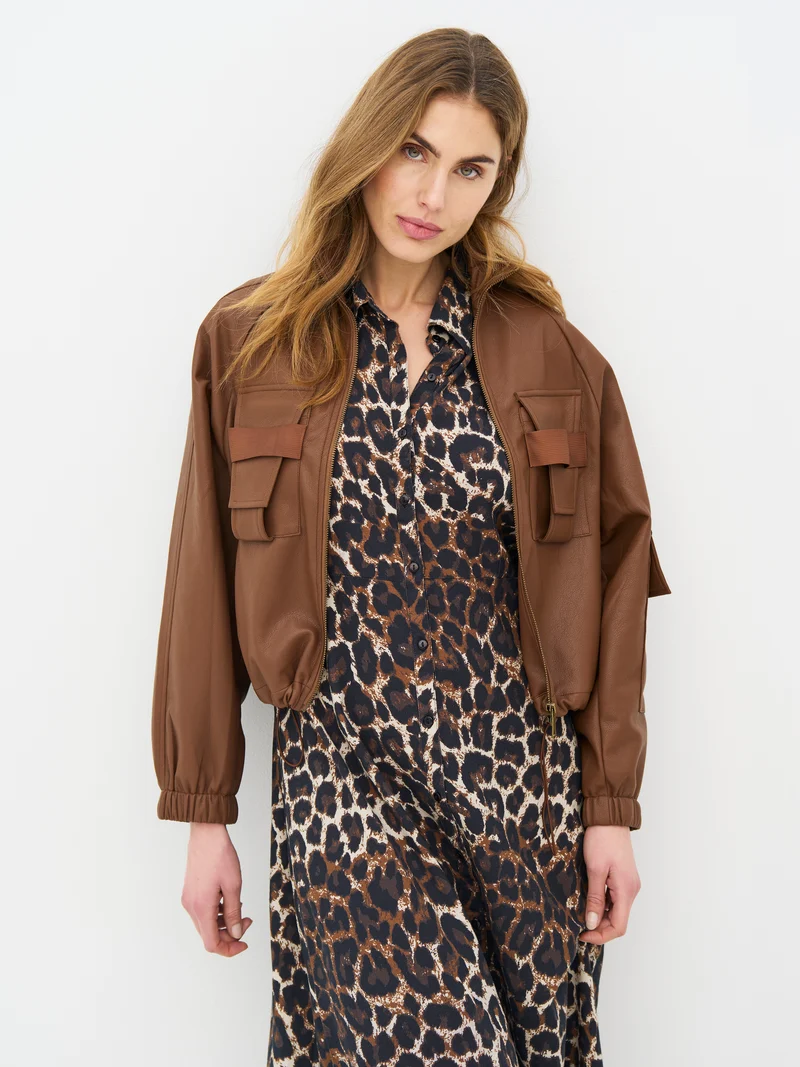 EMILIA Jacke - Caramel