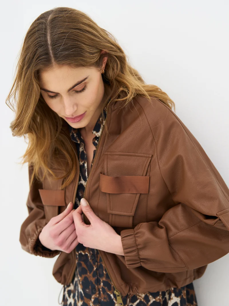EMILIA Jacke - Caramel