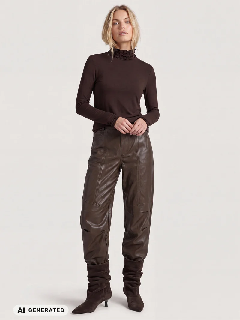 EMELINE Hose - Brown