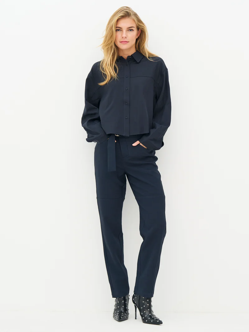 EBBA Hemd - Midnight Blue