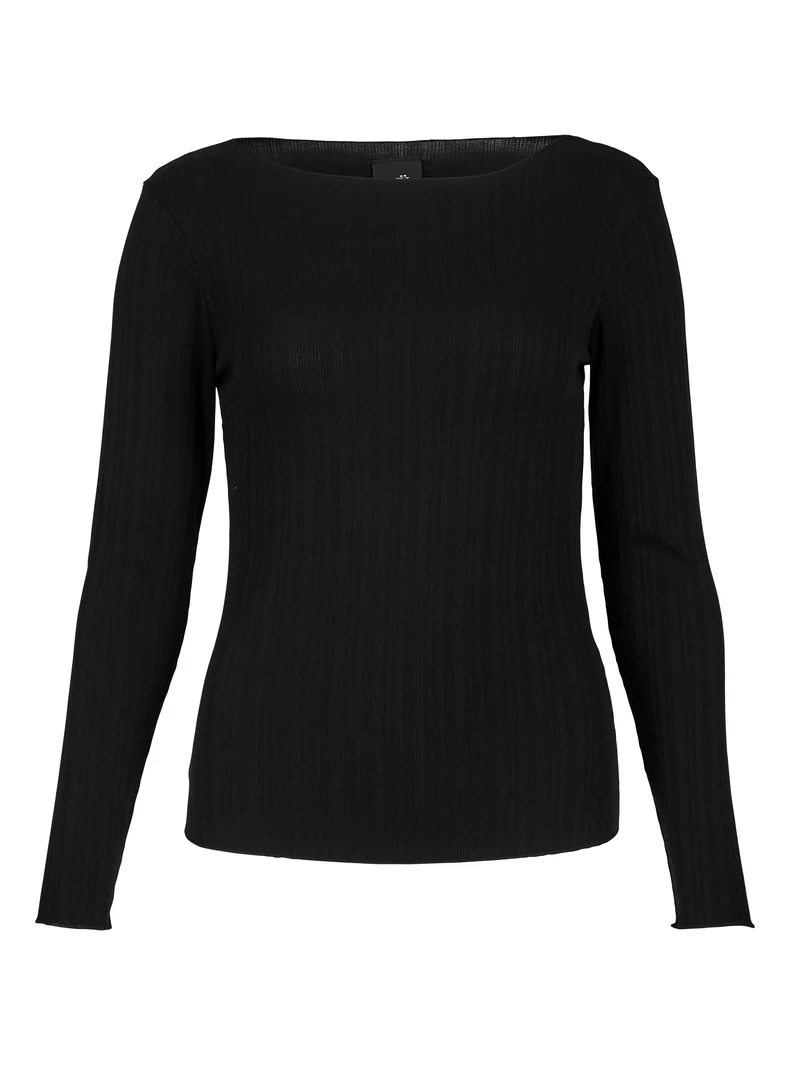 ABIHA T-Shirt - Schwarz