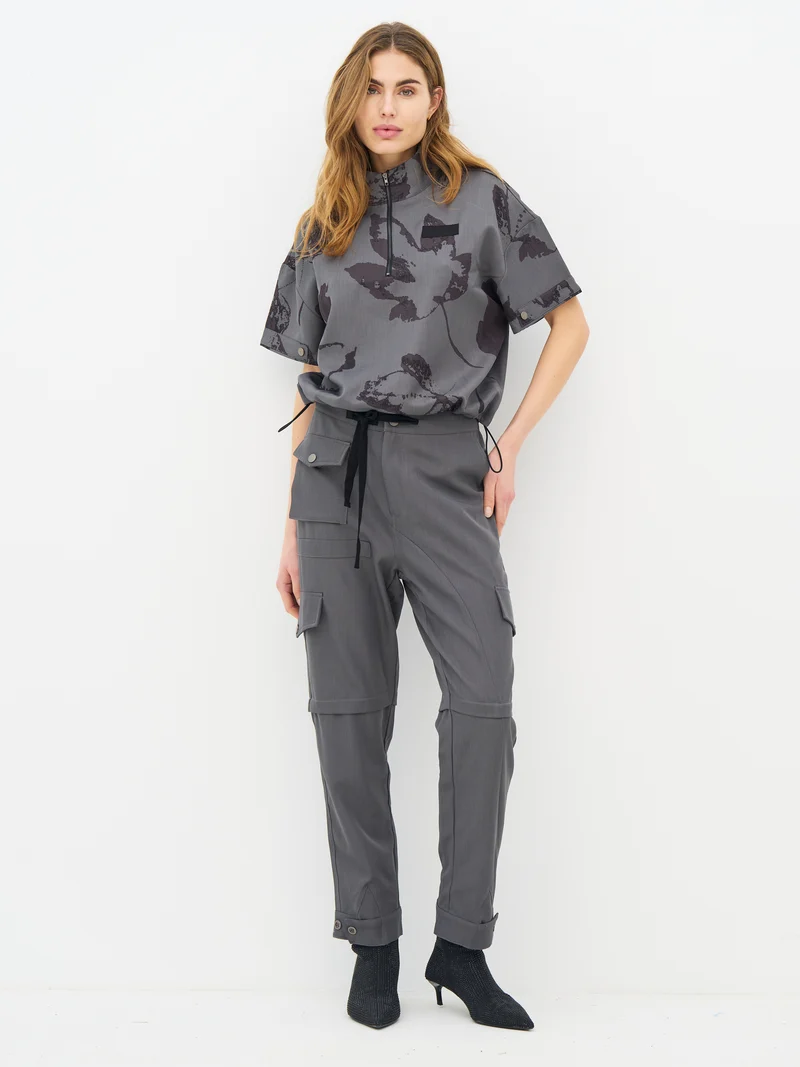 ELAYNE Hose - Grey Melange