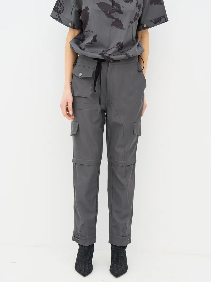 ELAYNE Hose - Grey Melange