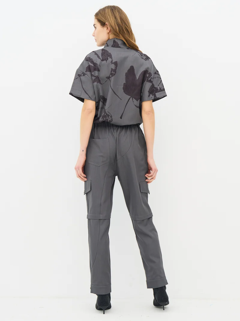 ELAYNE Hose - Grey Melange