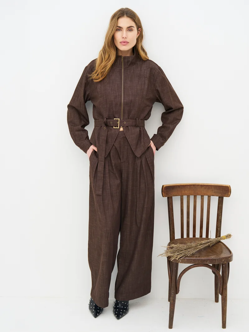 EDNA Jacke - Brown