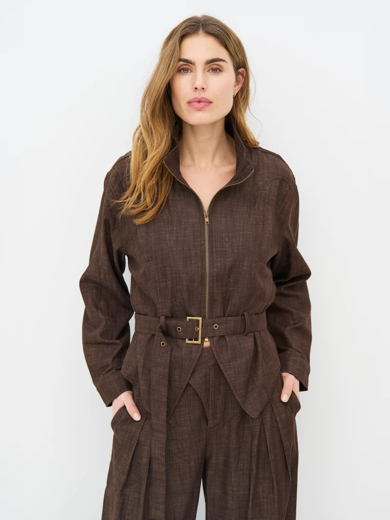 EDNA Jacke - Brown