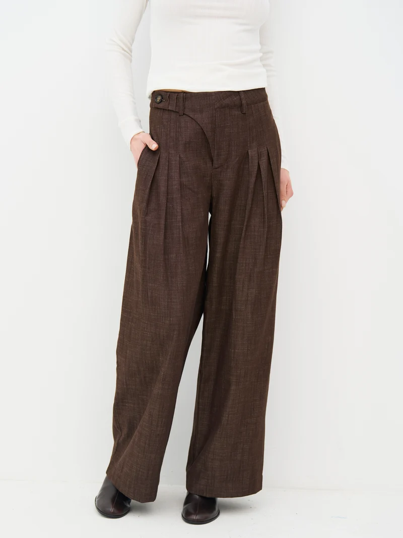 EDNA Hose - Brown