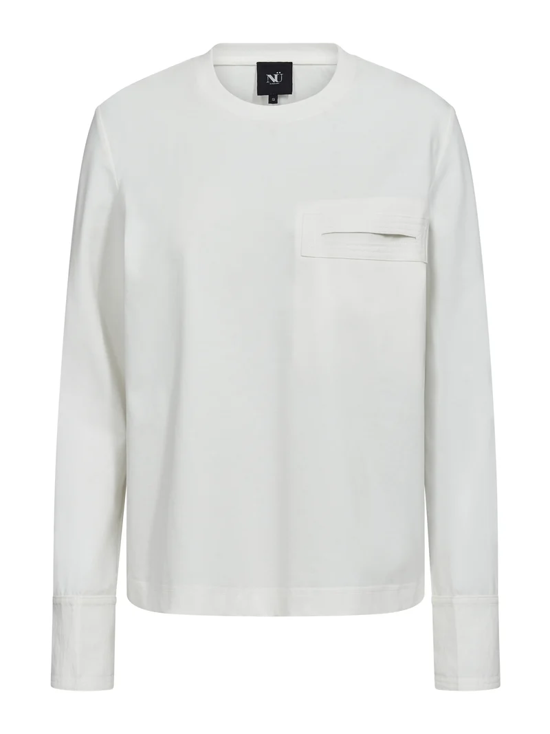 EMMA Langarmshirt - Creme