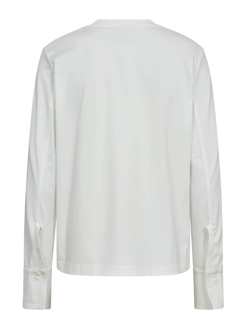 EMMA Langarmshirt - Creme