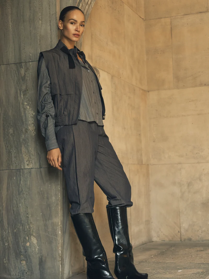 ELIANA Weste - Grey