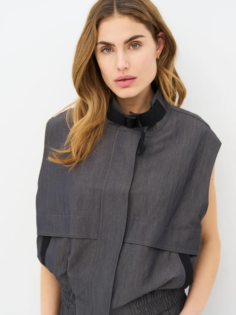 ELIANA Weste - Grey