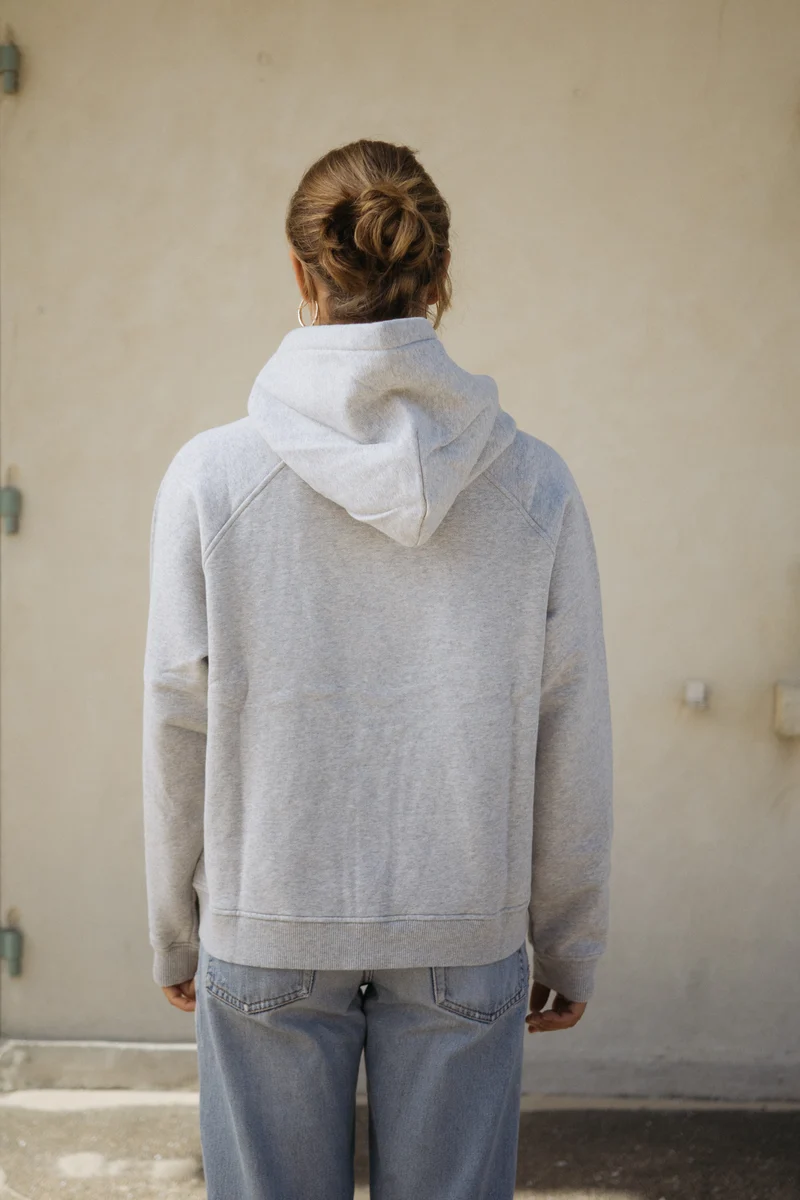 Hoodie Sanna Hellgrau