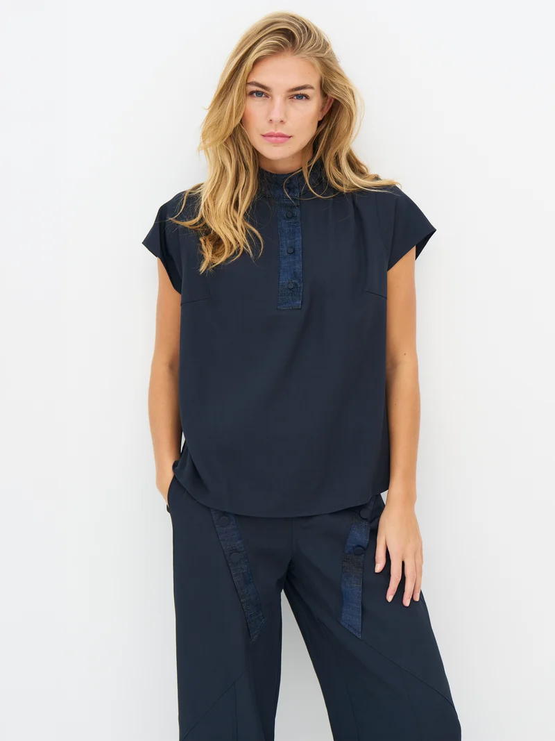 EBBA-Top - Midnight Blue mix