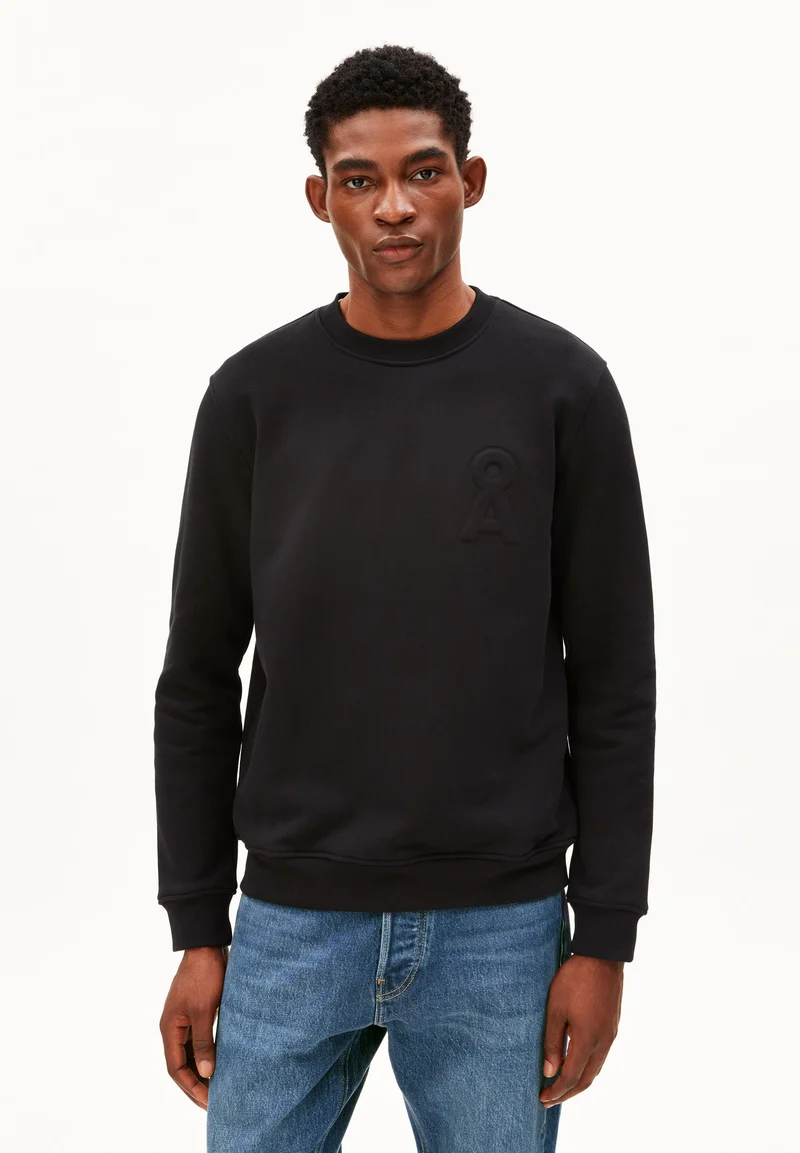 BAUMWOLL-FLEECE-SWEATSHIRT LOGO