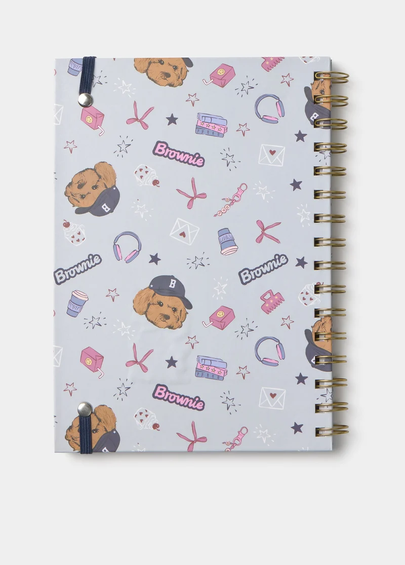 Puppy All-Over Notebook