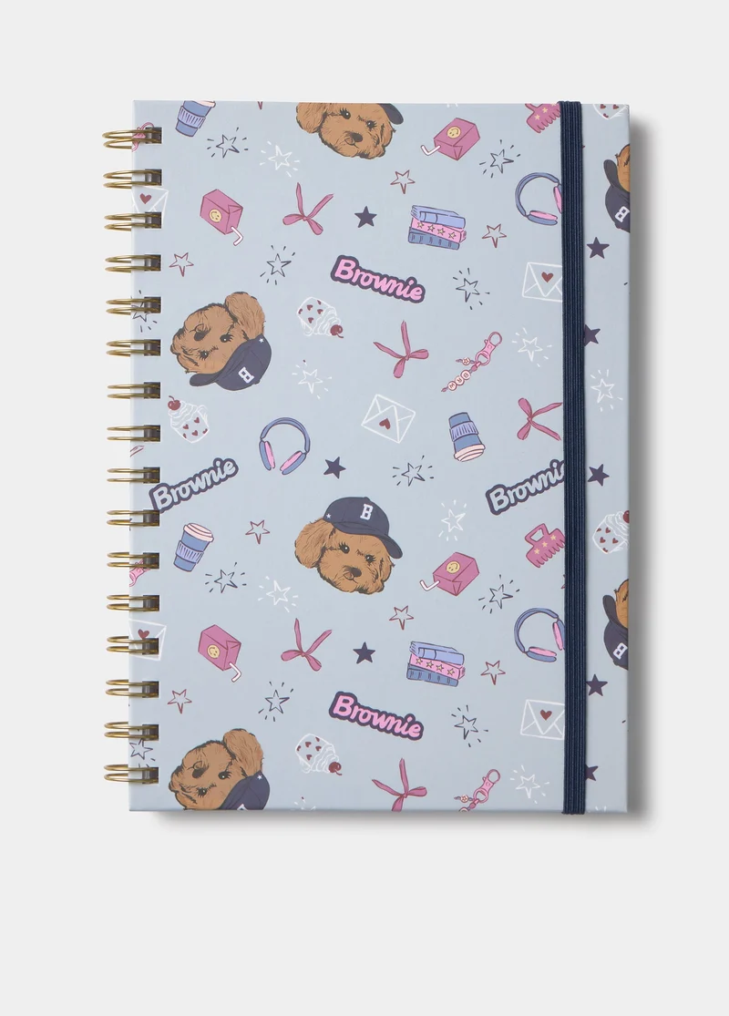 Puppy All-Over Notebook