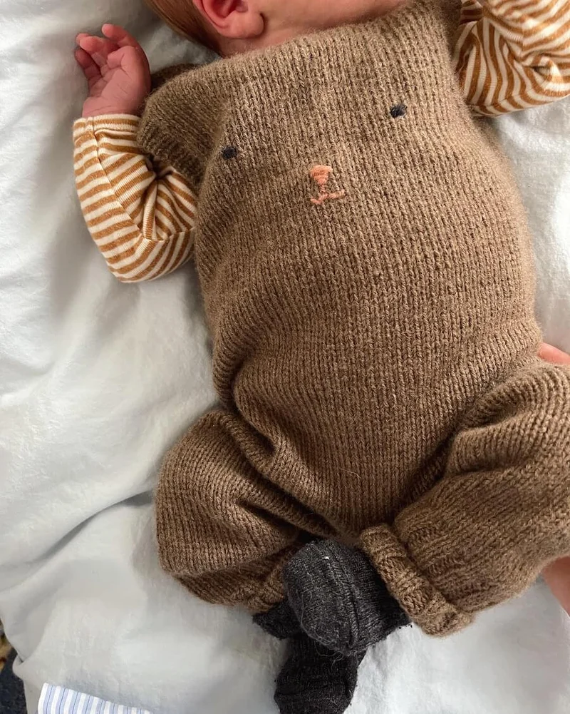 Strickset Teddy Pants, PetiteKnit