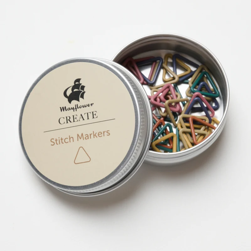 Mayflower Create Maschenmarkierer Mix Metall Dreieckig 42 Stk. - Mix 2