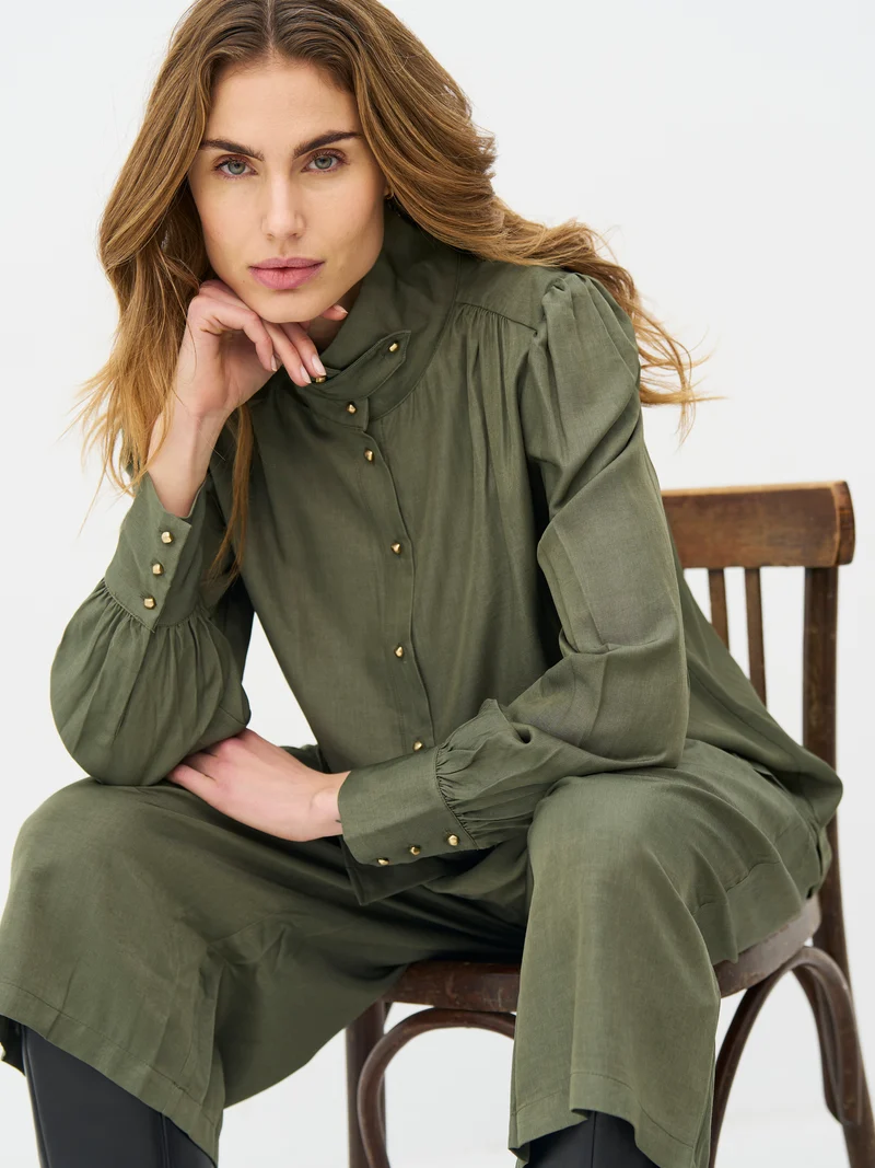 EDEN Culotte Hose - Army