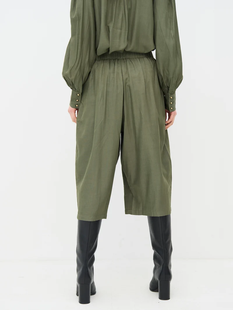 EDEN Culotte Hose - Army