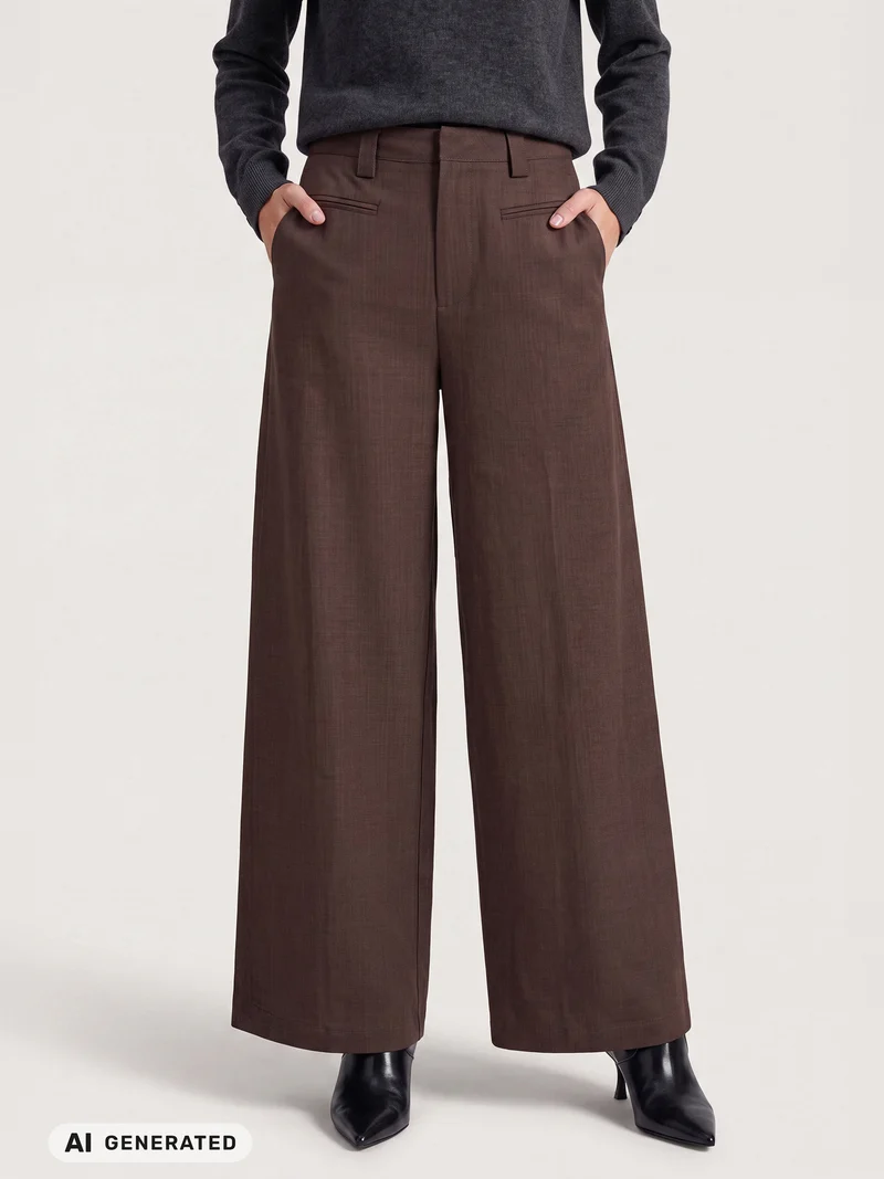 ERINORA Hose - Brown