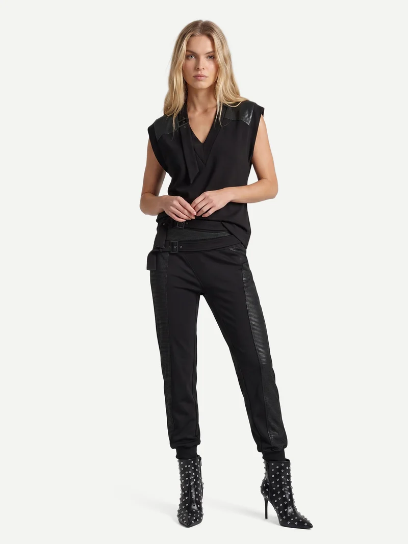 ERINA Top - Schwarz