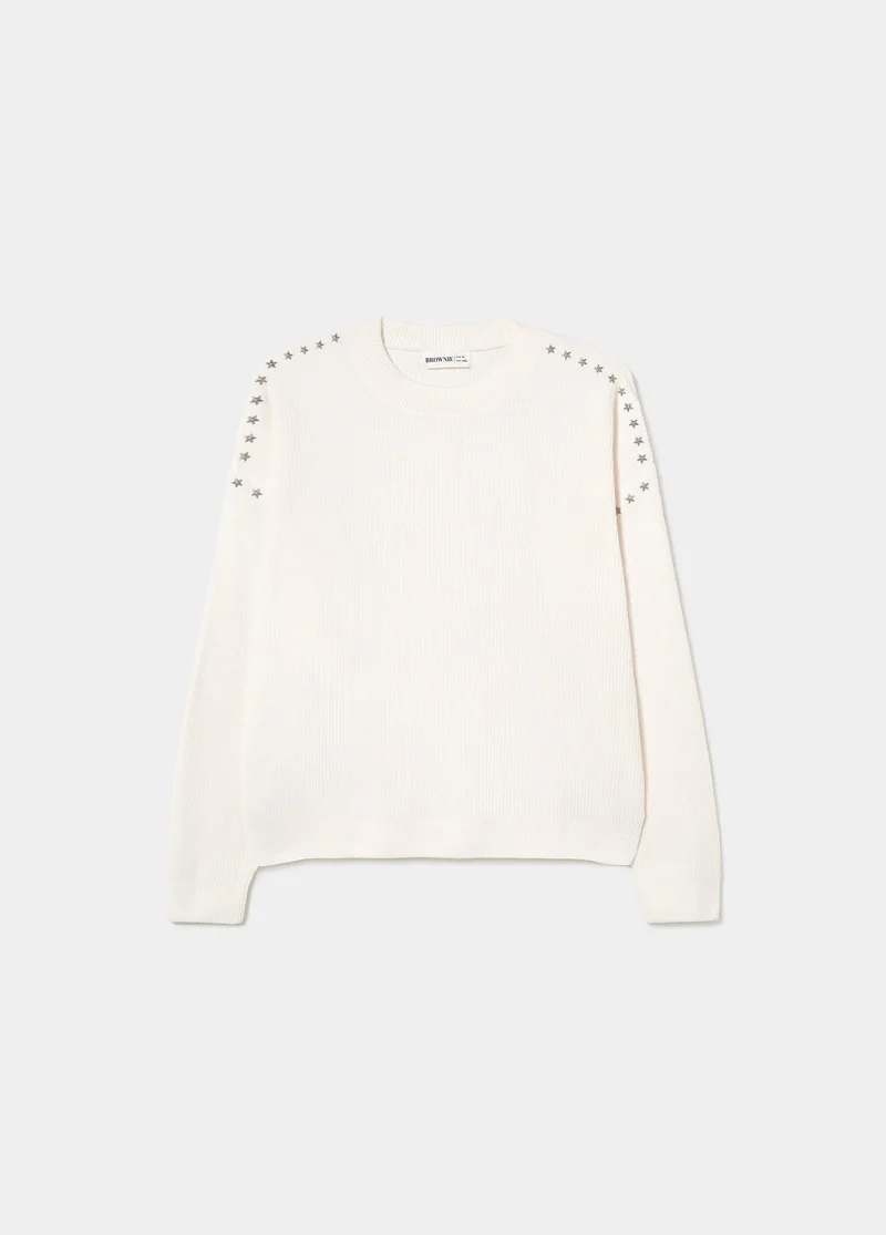 Jersey chenilla estrellas