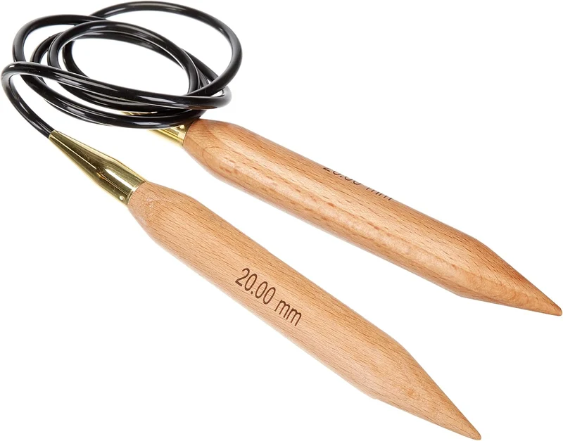 Rundstricknadeln XXL "Basix Birch", KnitPro