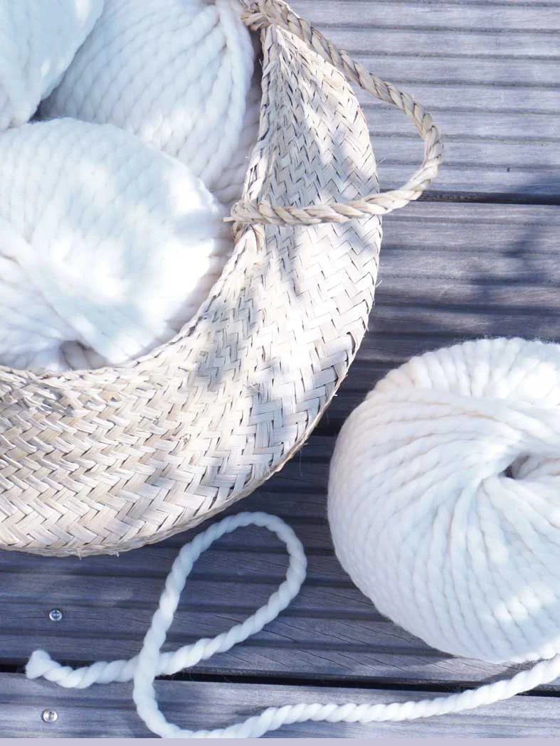 Strickset, Loop Schal Pearl, Wooltwist