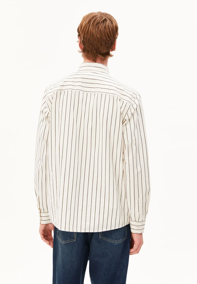 GESTREIFTES LANGARMHEMD | pure