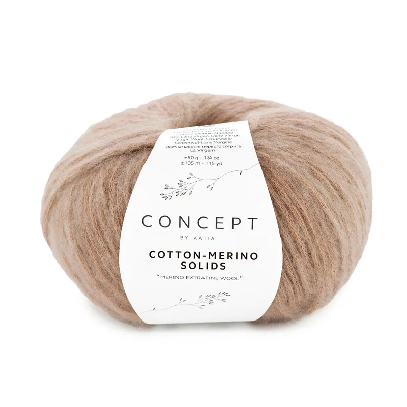 katia cotton-merino Feststoffe