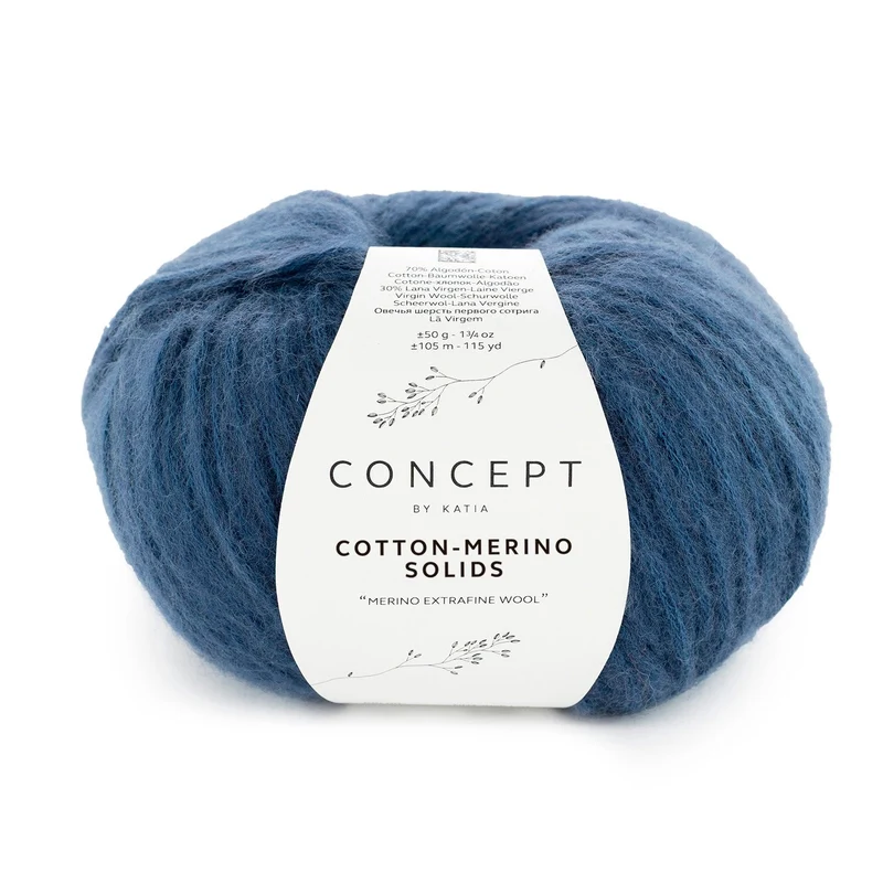 katia cotton-merino Feststoffe