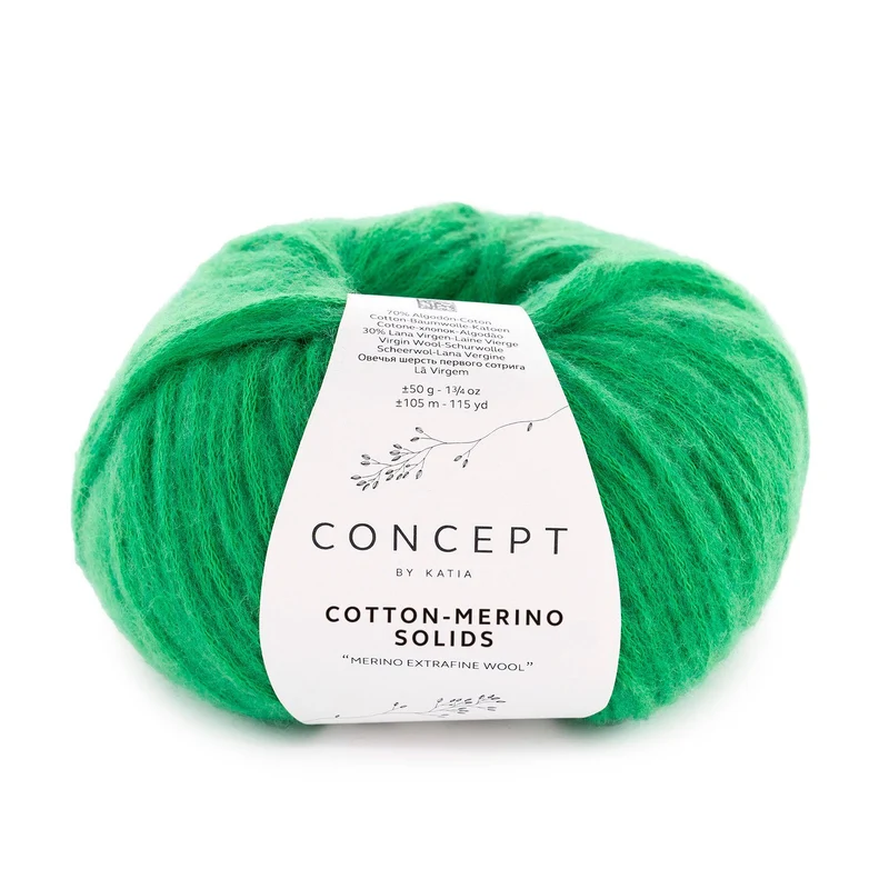 katia cotton-merino Feststoffe