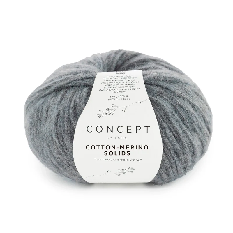 katia cotton-merino Feststoffe