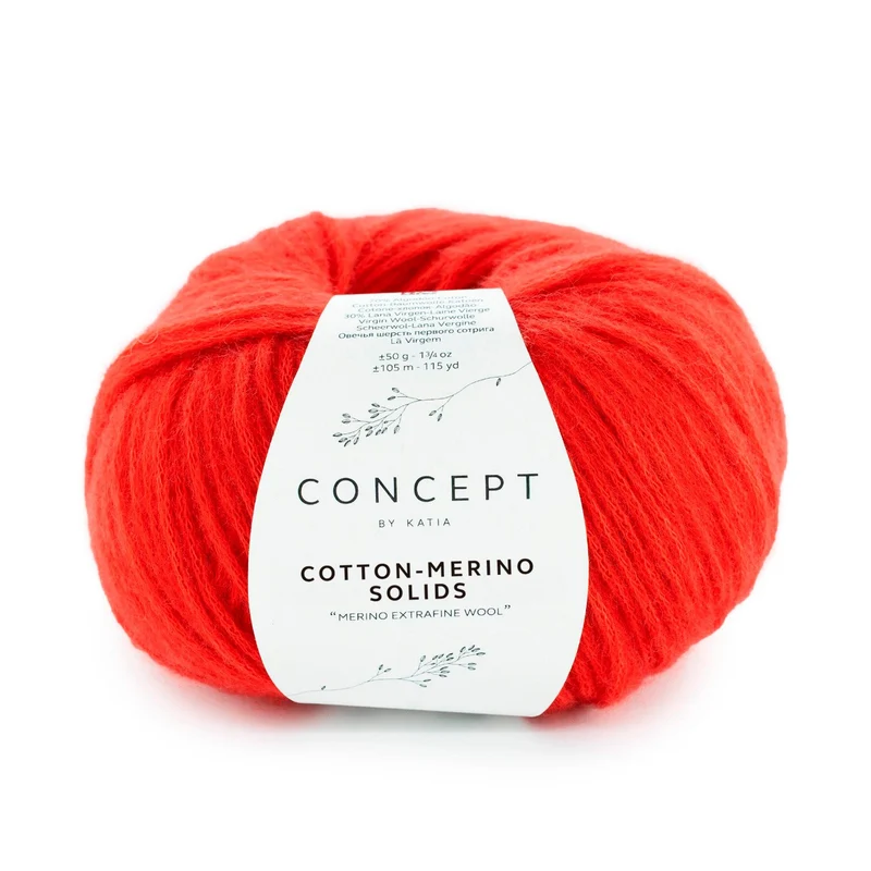 katia cotton-merino Feststoffe