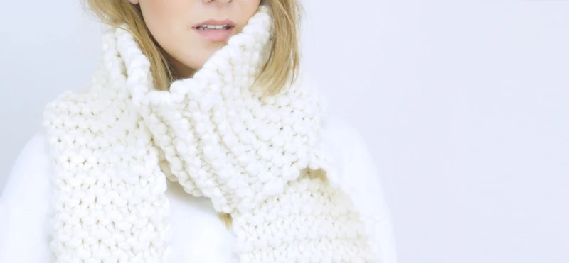 Strickset Schal LIZ, Wooltwist