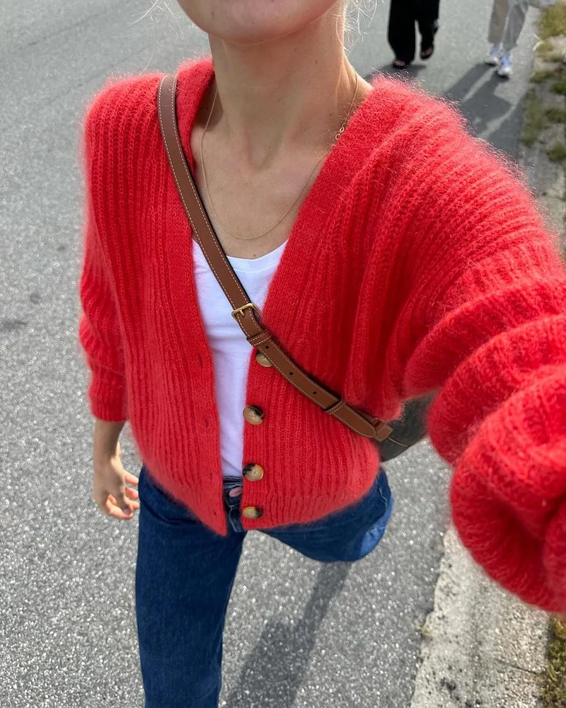 Strickanleitung Agnete Cardigan PetiteKnit (Druckversion)