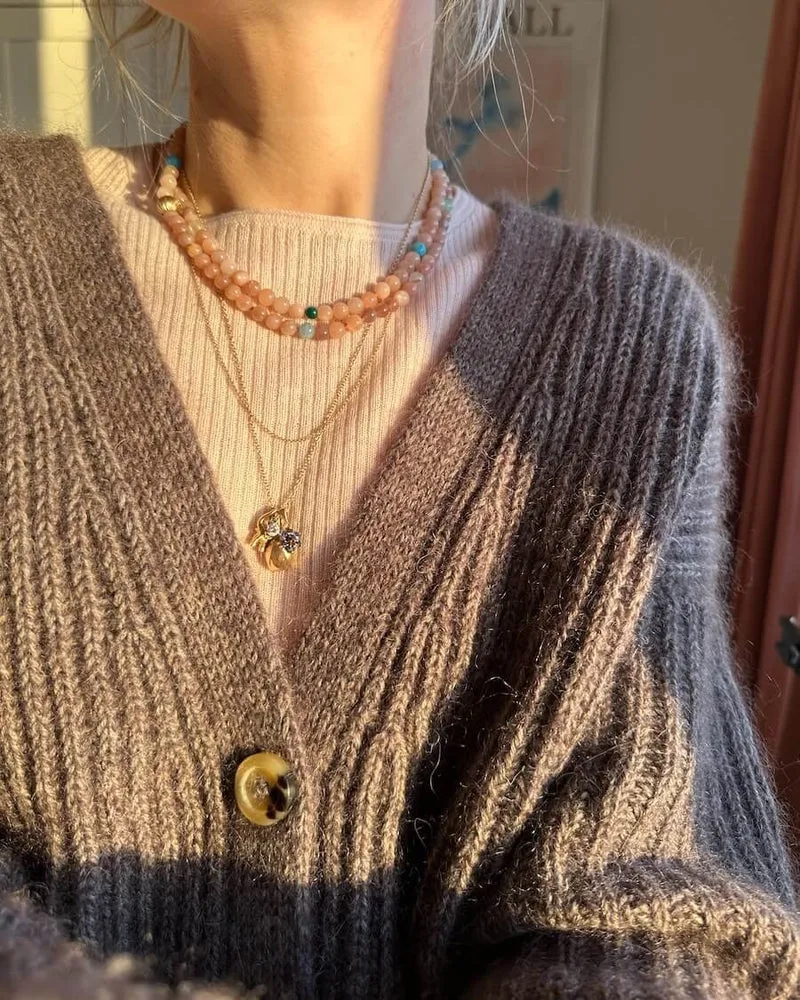 Strickanleitung Agnete Cardigan PetiteKnit (Druckversion)