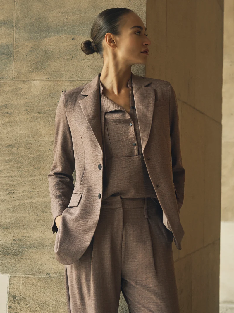 EILA Blazer - Rose Melange