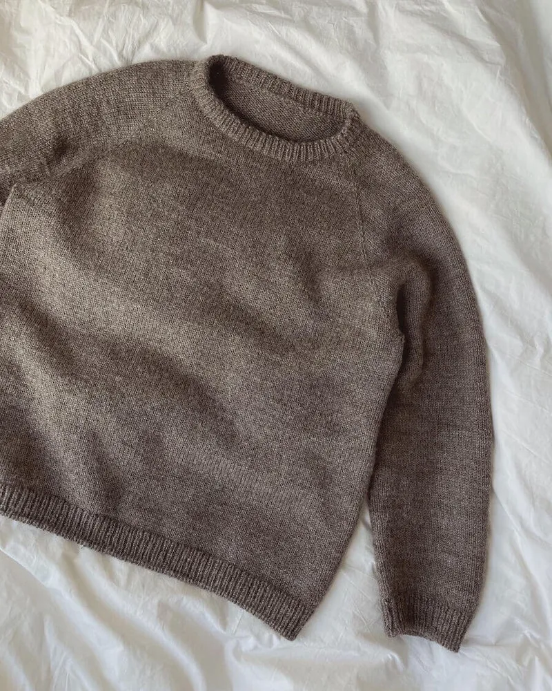 Strickanleitung Männer Pullover - Hanstholm Sweater PetiteKnit (Druckversion)